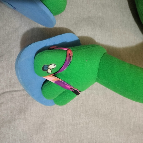 Vintage 1998 BULL FROGG Frog Interactive Talking Plush Large Toy by Ohio Art - Picture 5 of 8